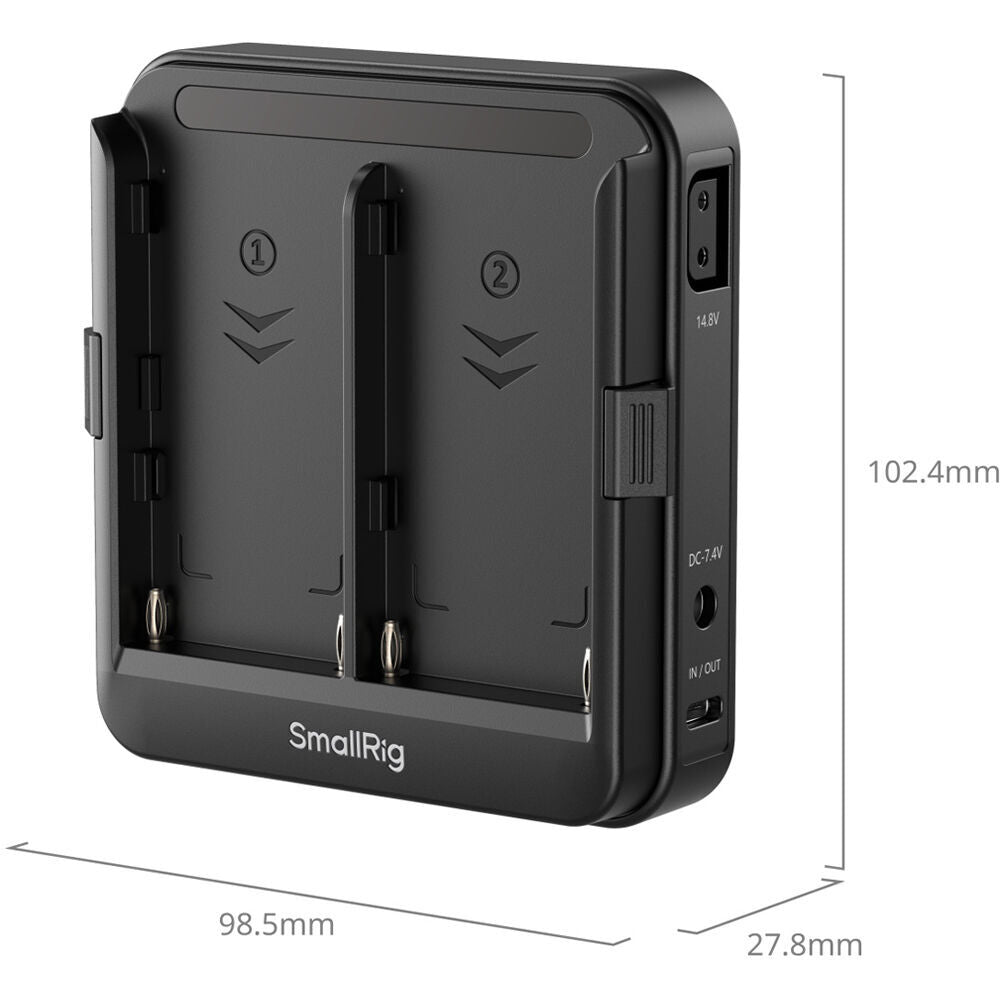 SmallRig Adapter Plate for NP-F Type Batteries (Supports UPS) 5536