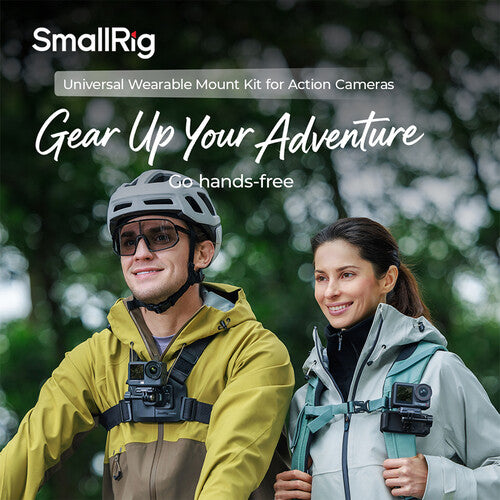 SmallRig Hook and Loop Backpack Strap Mount for Action Cameras 5721