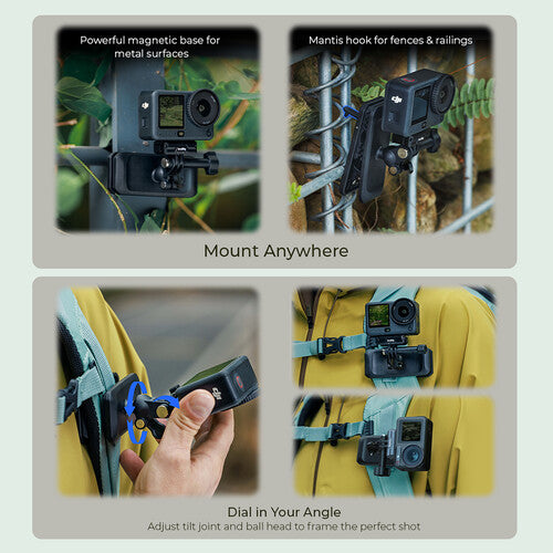 SmallRig Hook and Loop Backpack Strap Mount for Action Cameras 5721