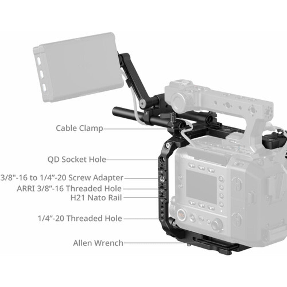 SmallRig Camera Cage Kit for FUJIFILM GFX ETERNA 55 5341