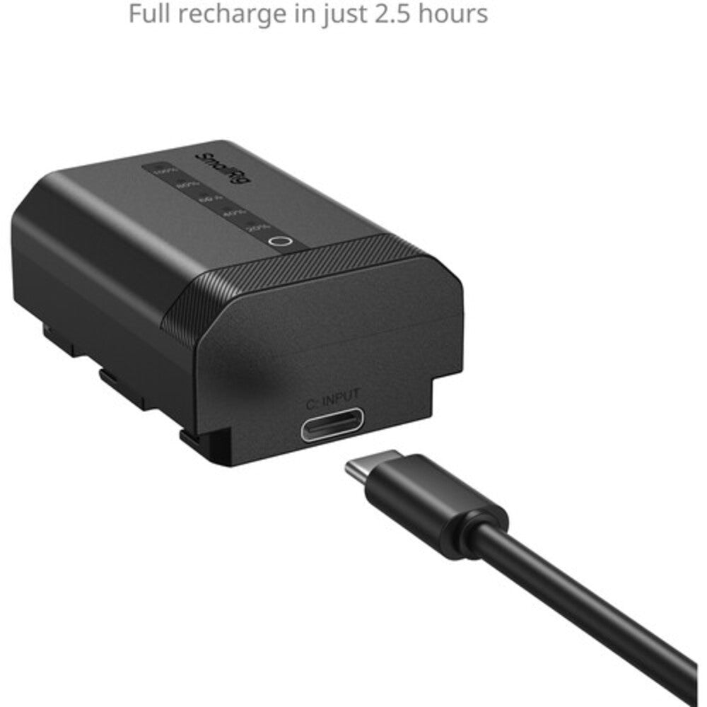 SmallRig USB-C Camera Battery with Power Display for Sony NP-FZ100 5297