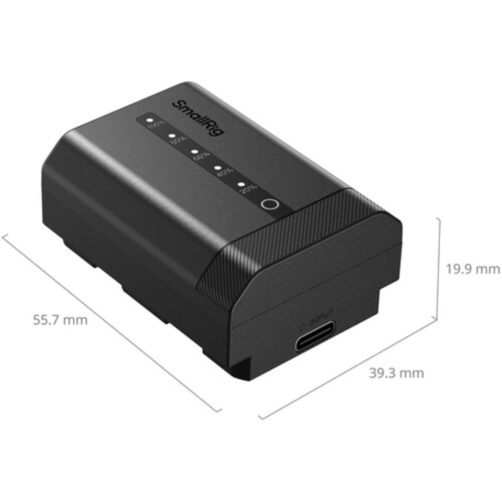 SmallRig USB-C Camera Battery with Power Display for Sony NP-FZ100 5297
