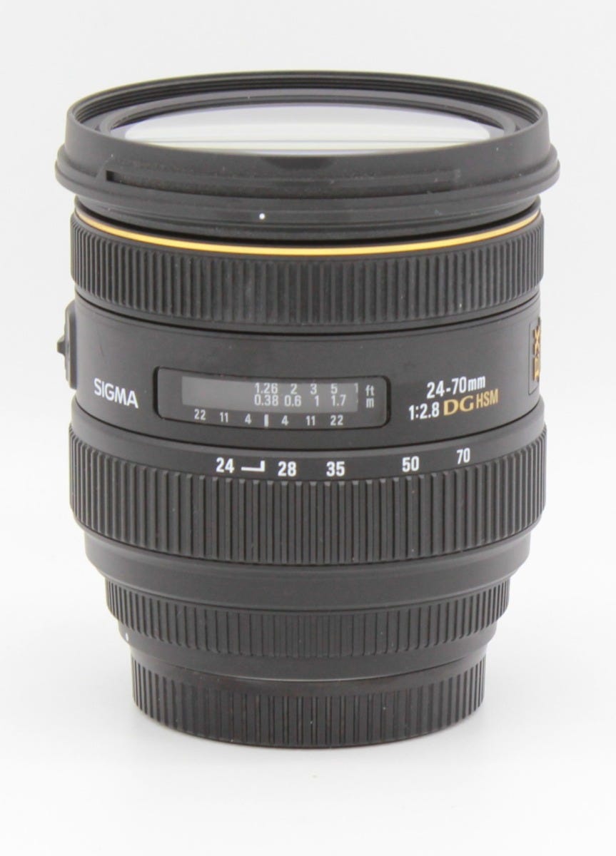 Used Sigma 24-70mm F2.8 EX DG HSM -  Canon EF Mount S/N 15169806
