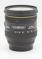 Used Sigma 24-70mm F2.8 EX DG HSM -  Canon EF Mount S/N 15169806