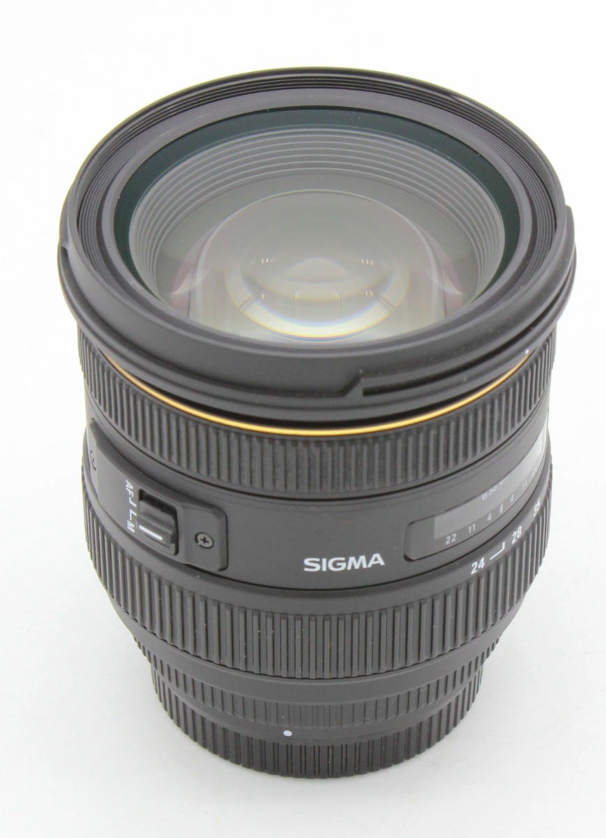 Used Sigma 24-70mm F2.8 EX DG HSM -  Canon EF Mount S/N 15169806