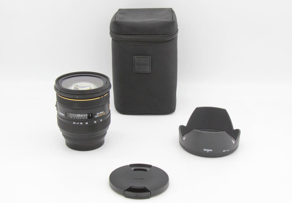 Used Sigma 24-70mm F2.8 EX DG HSM -  Canon EF Mount S/N 15169806