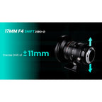 Laowa 17mm f/4 Zero-D Tilt-Shift - Hasselblad XCD