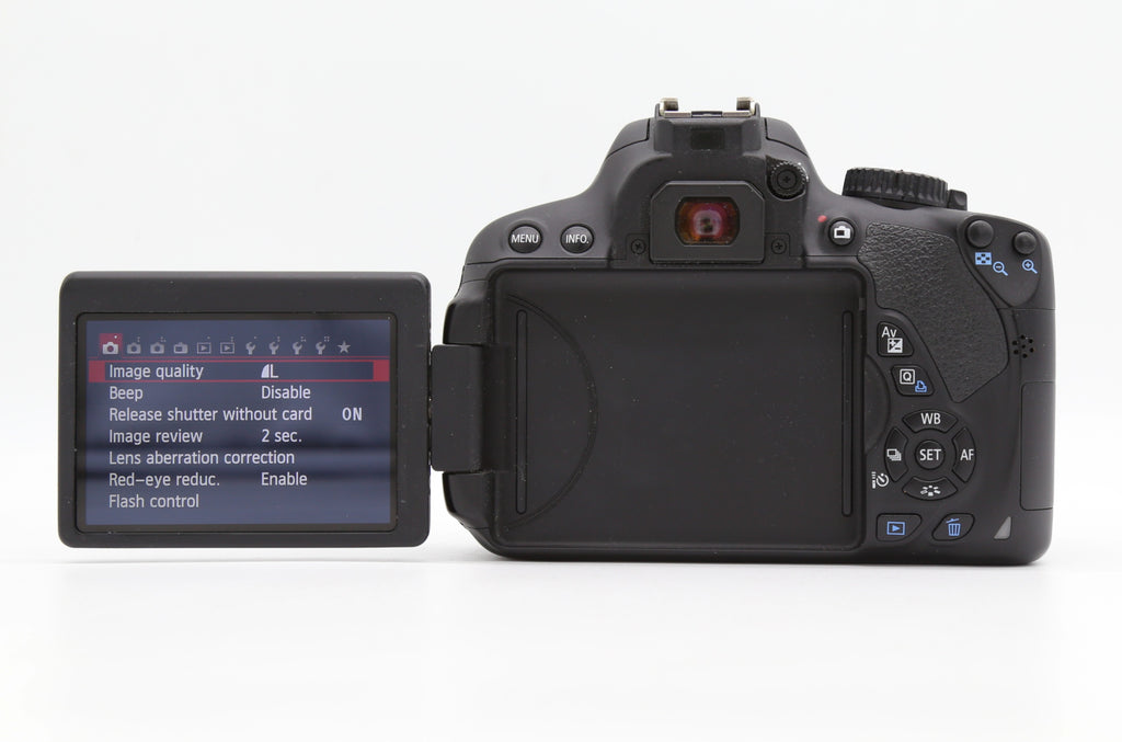 Used Canon EOS 650D Body Only  (Read) S/N 075053001011