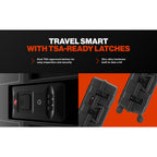 Pelican 30" ATX Check-In Hard Sided Luggage (Charcoal)