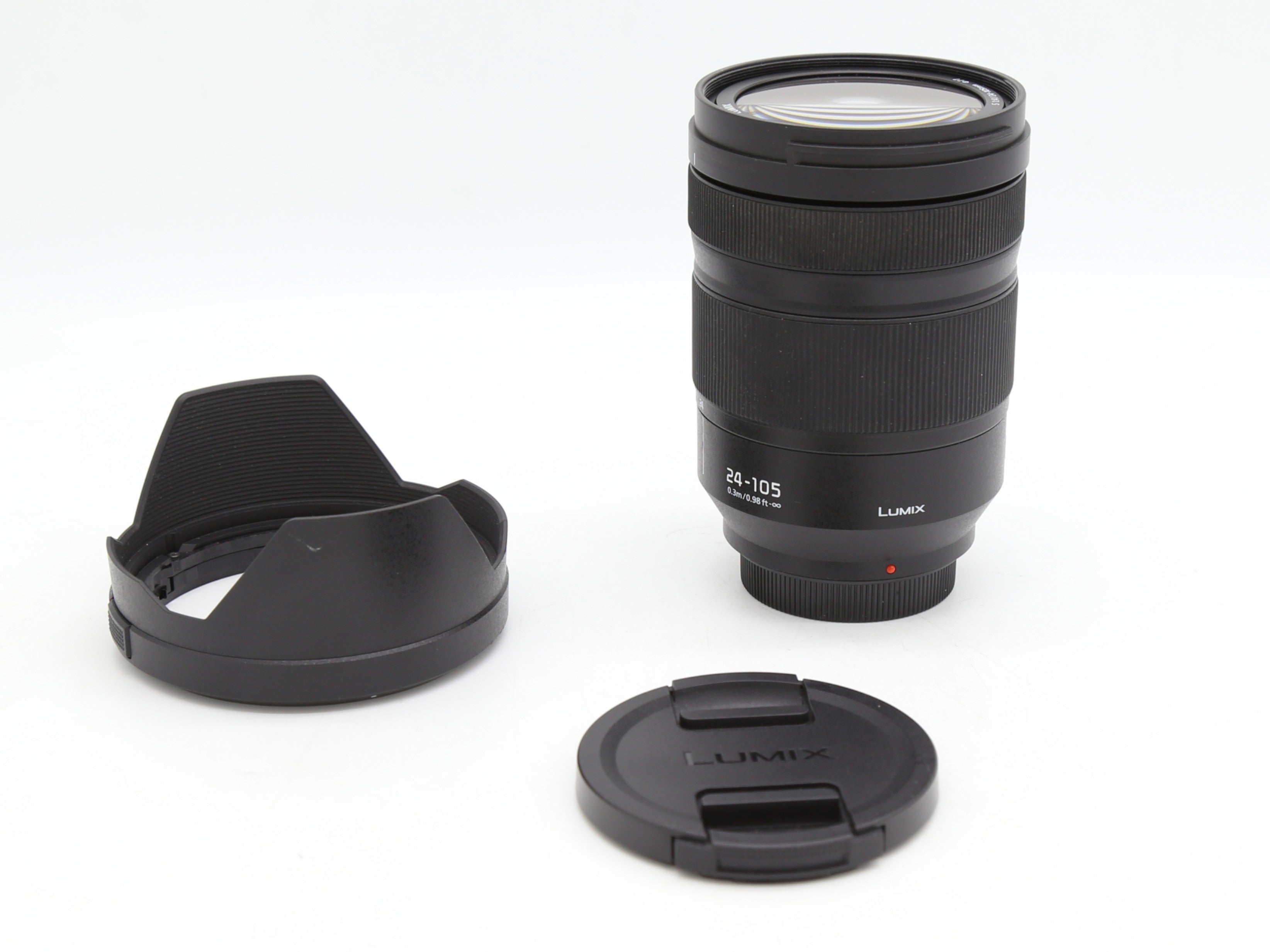 Used Panasonic LUMIX S 24-105m Macro OIS Zoom Lens SN: XFGH201115