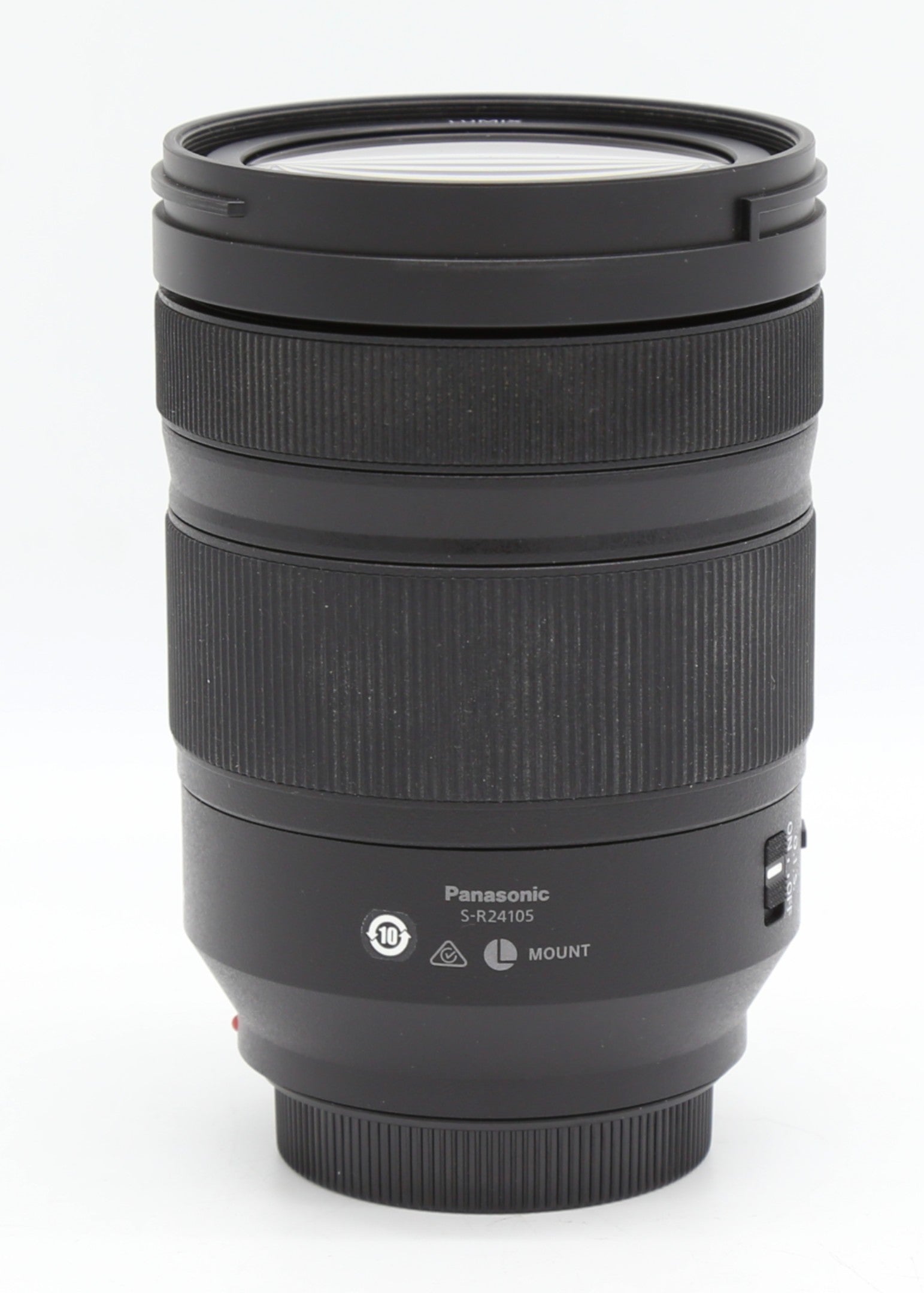 Used Panasonic LUMIX S 24-105m Macro OIS Zoom Lens SN: XFGH201115