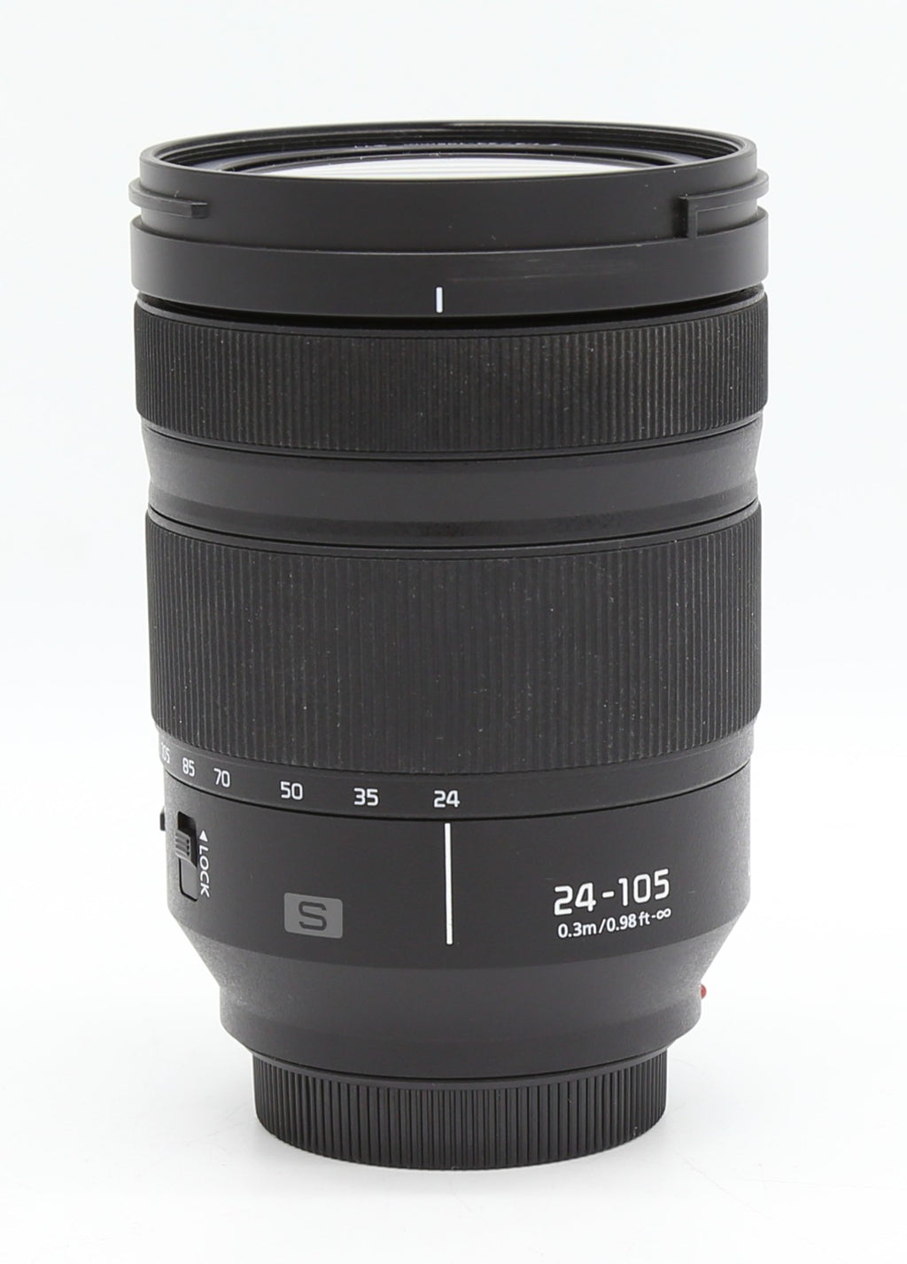 Used Panasonic LUMIX S 24-105m Macro OIS Zoom Lens SN: XFGH201115