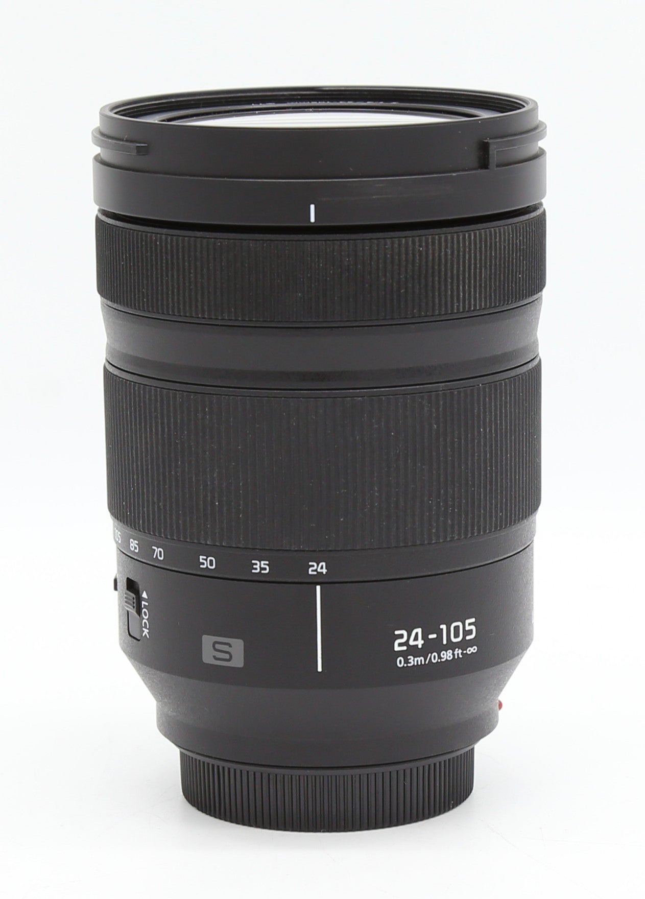 Used Panasonic LUMIX S 24-105m Macro OIS Zoom Lens SN: XFGH201115