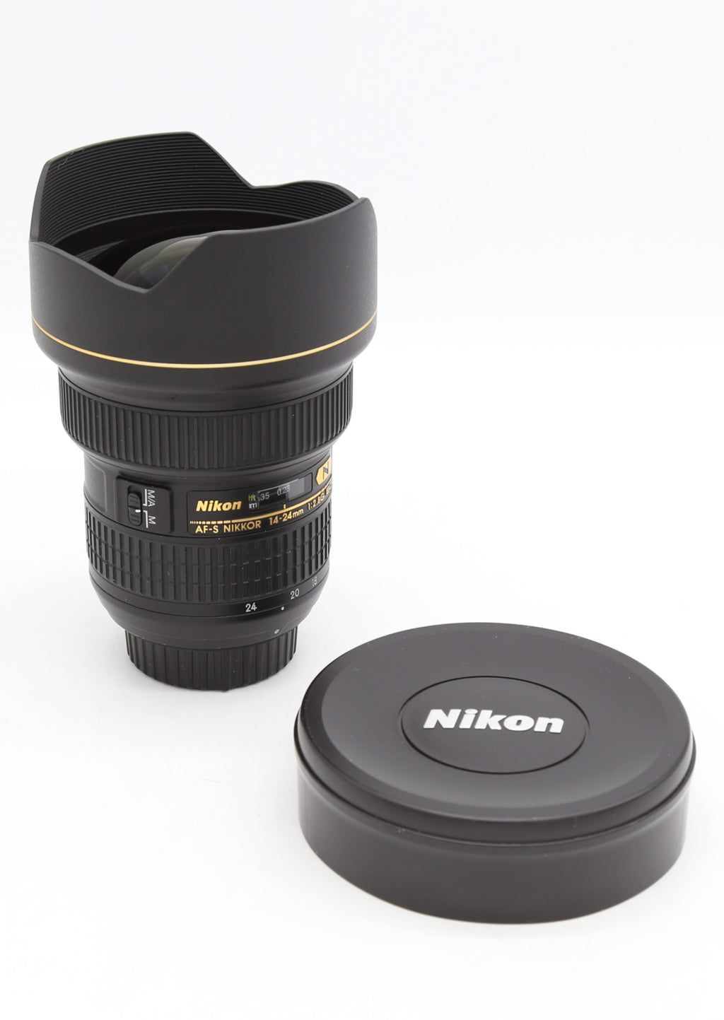 Used Nikon AF-S 14-24mm F/2.8G ED Ultra Wide Zoom Lens - F Mount SN: 258981
