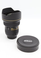 Used Nikon AF-S 14-24mm F/2.8G ED Ultra Wide Zoom Lens - F Mount SN: 258981