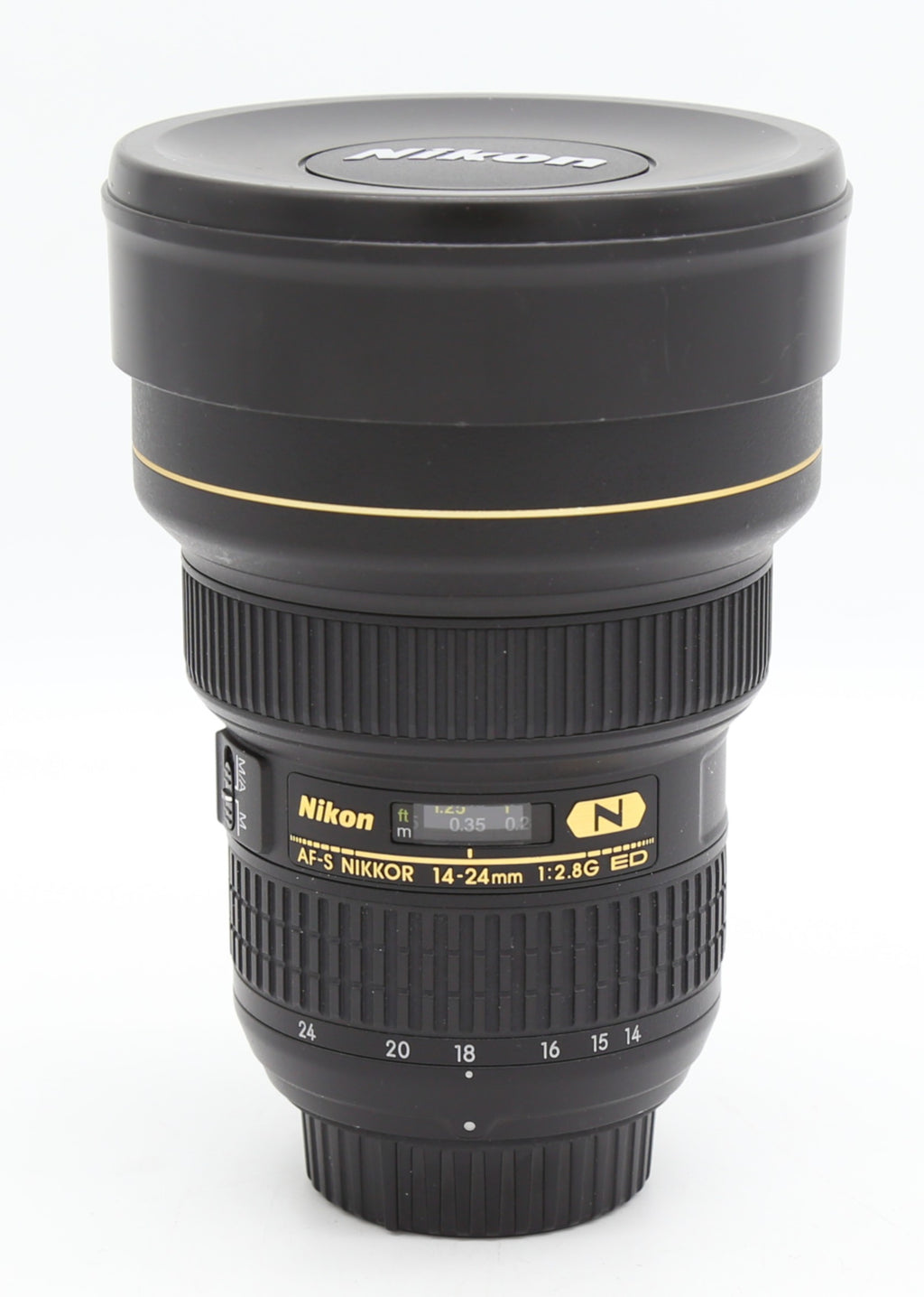 Used Nikon AF-S 14-24mm F/2.8G ED Ultra Wide Zoom Lens - F Mount SN: 258981