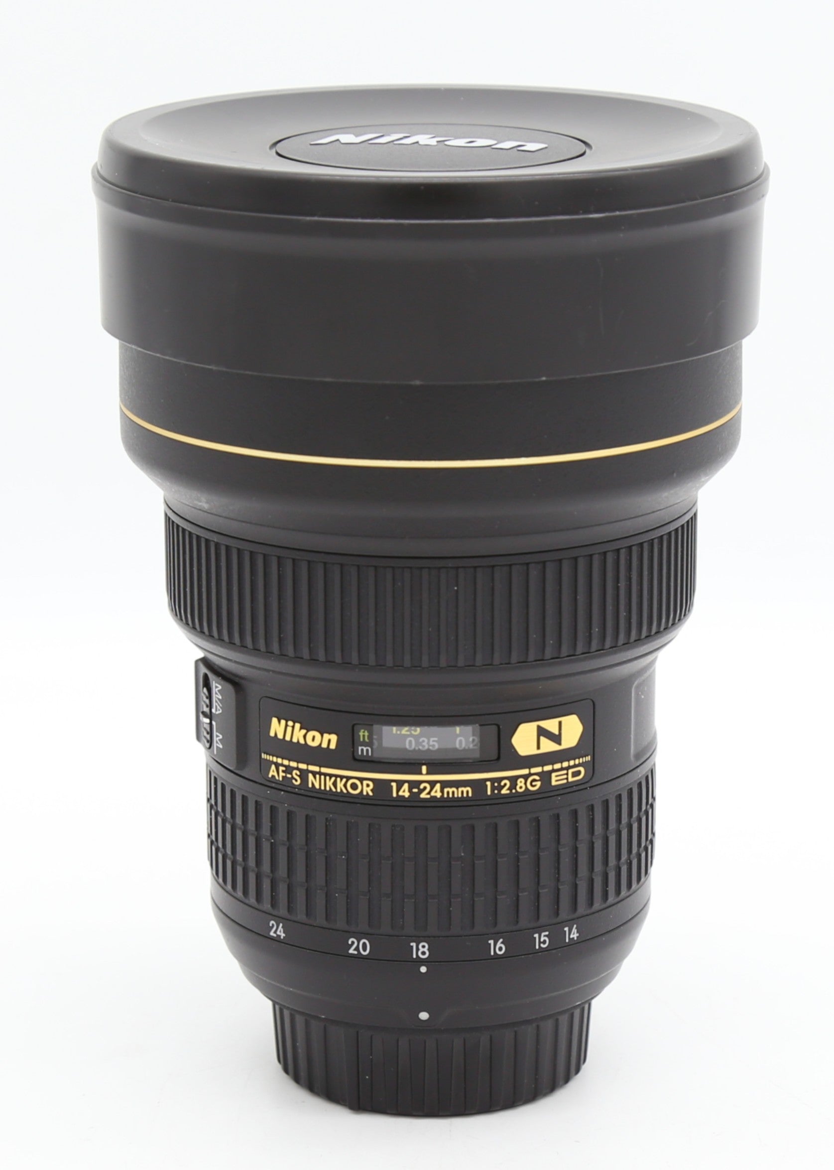 Used Nikon AF-S 14-24mm F/2.8G ED Ultra Wide Zoom Lens - F Mount SN: 258981
