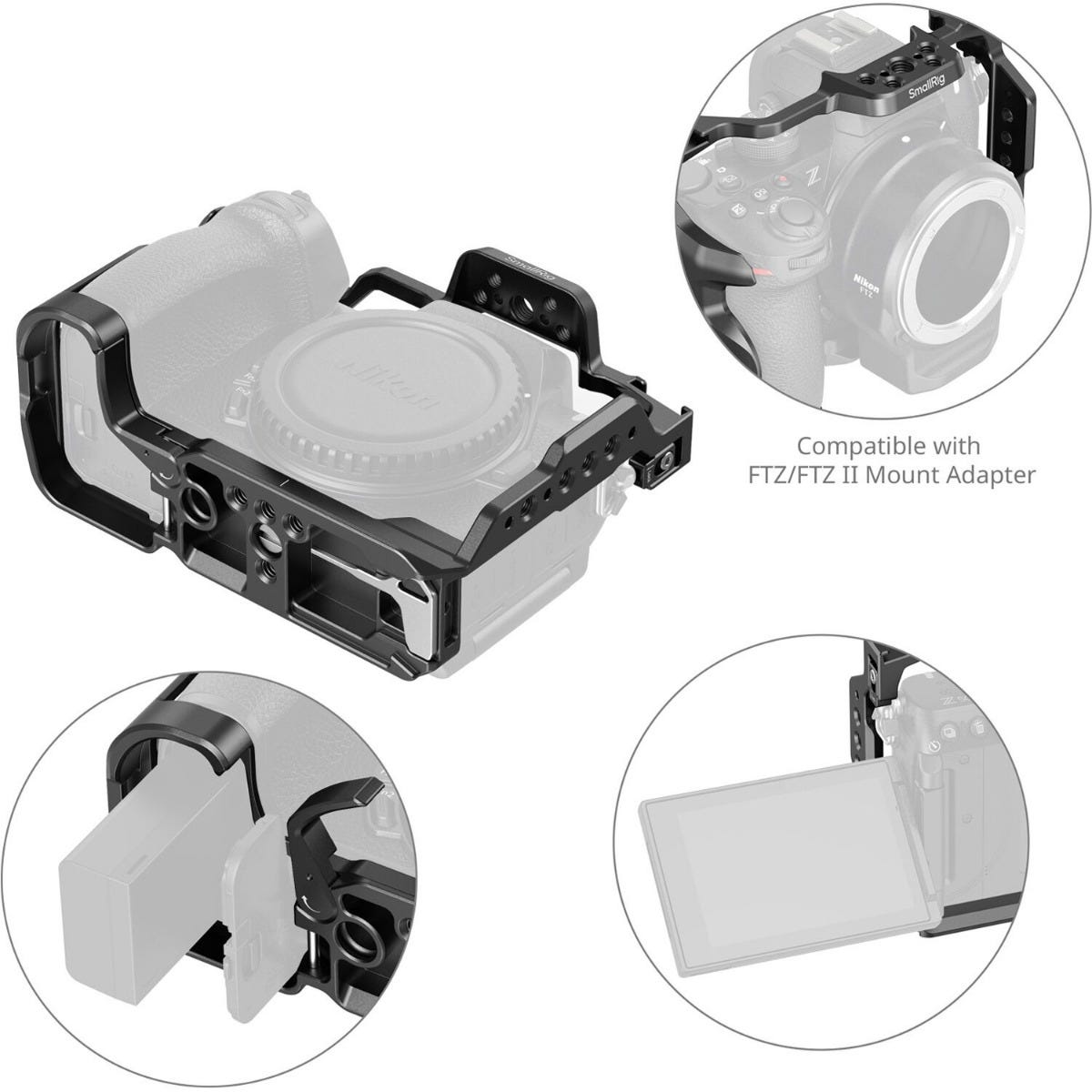 SmallRig Cage for Nikon Z50II 4980B