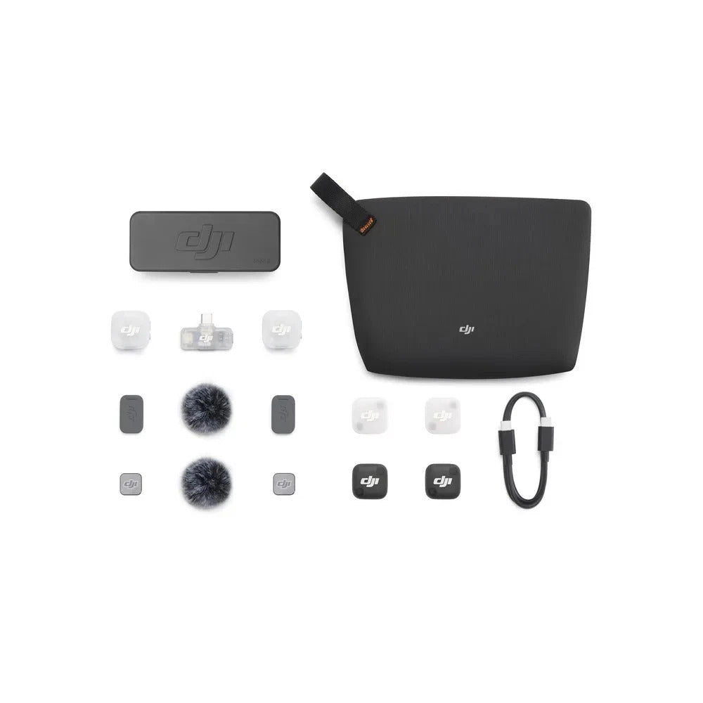 DJI Mic Mini 2 (2 TX + 1 Mobile RX + Charging Case)