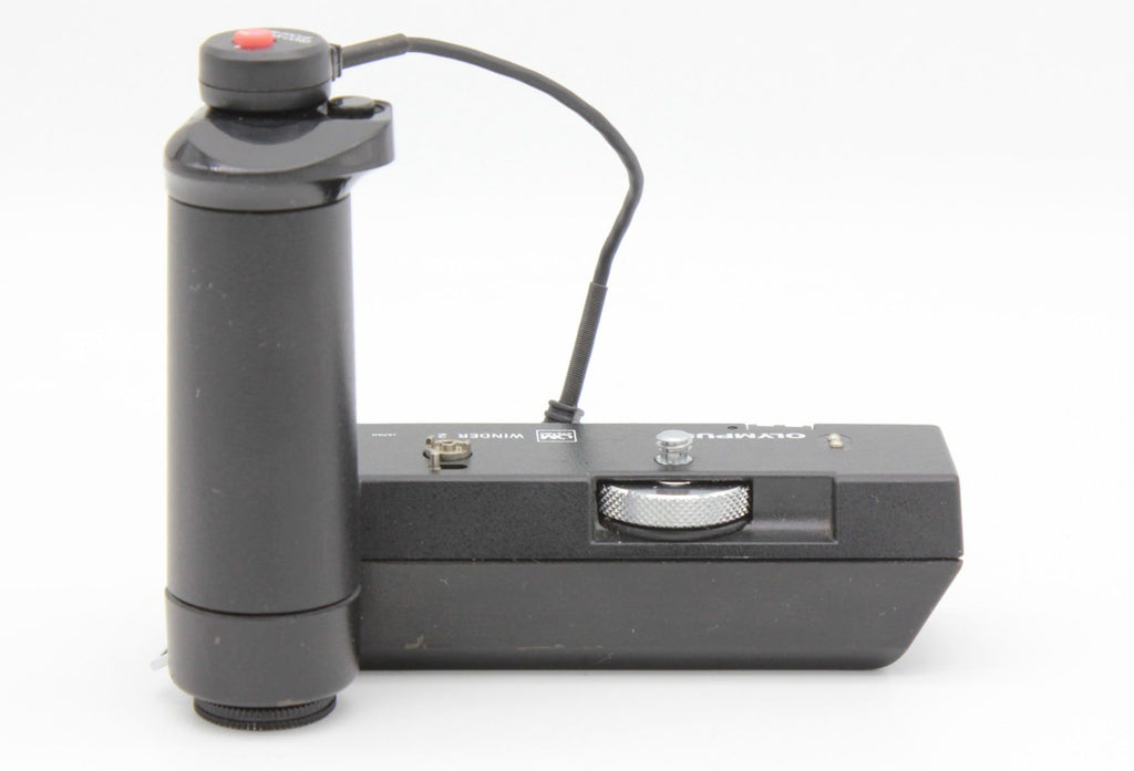 Used Olympus OM Winder 2 SN:491060 with Focus Trigger Cord