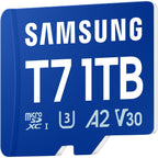 Samsung T7 1TB UHS-I microSDXC Memory Card Up to 170MB/s