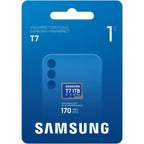 Samsung T7 1TB UHS-I microSDXC Memory Card Up to 170MB/s