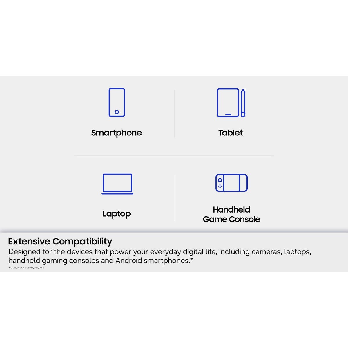 Samsung T7 256GB UHS-I microSDXC Memory Card Up to 170MB/s