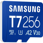 Samsung T7 256GB UHS-I microSDXC Memory Card Up to 170MB/s