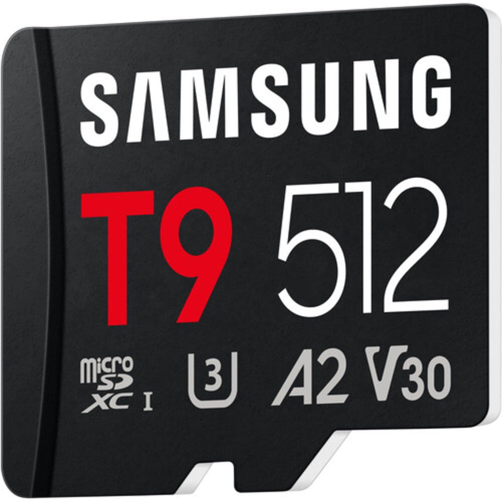 Samsung T9 512GB UHS-I microSDXC Memory Card Up to 200MB/s