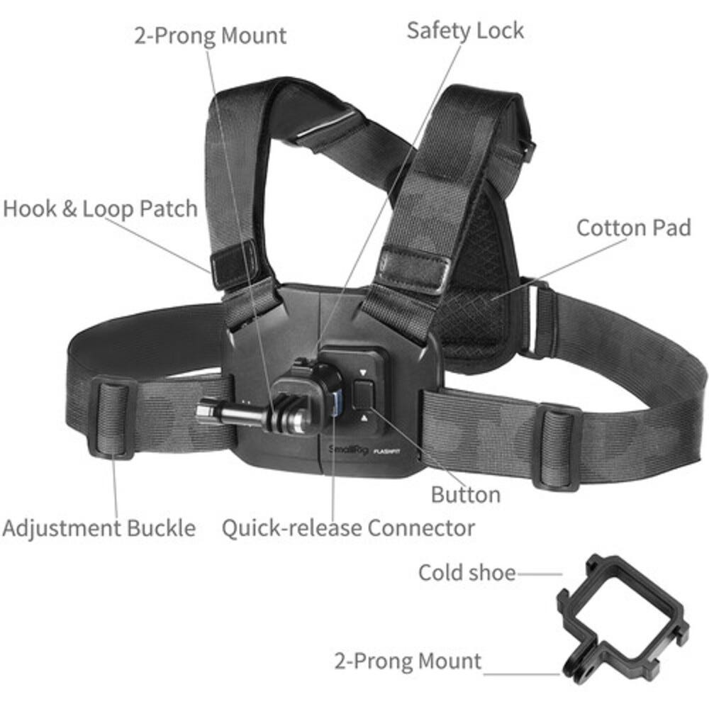 SmallRig Chest Mount for DJI Osmo Pocket 4 / 3 6050