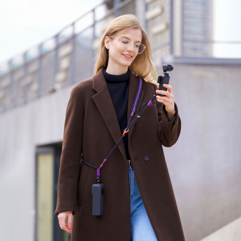 PGYTECH Pocket-Series Camera Strap (Refined Style-Aurora Purple)