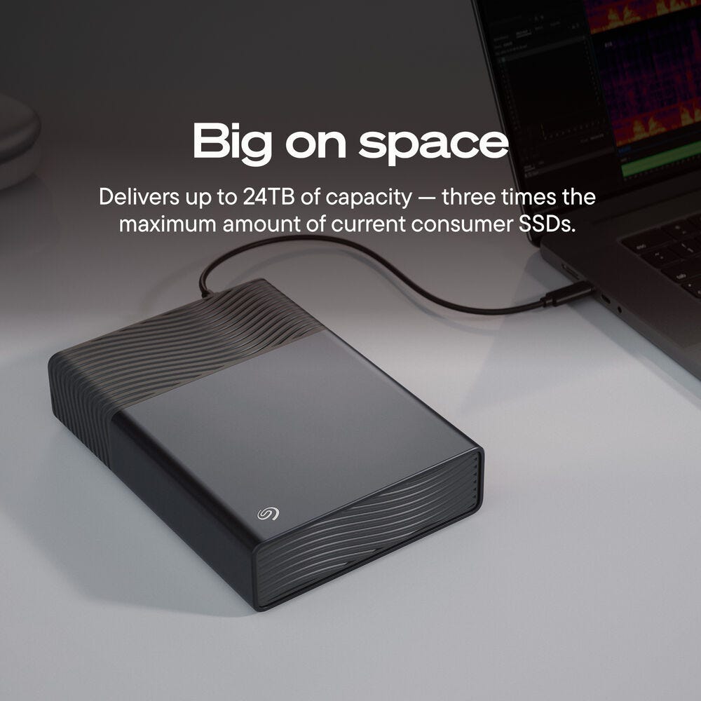 Seagate One Touch 24TB Desktop External Hard Drive