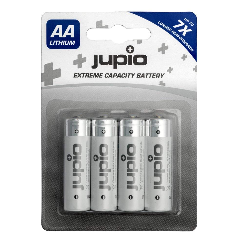 Jupio Lithium AA Batteries 4 Pack