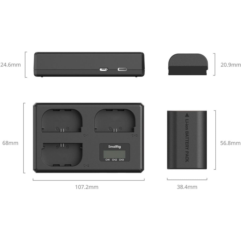 SmallRig Camera Battery Kit for Canon LP-E6NH 6017