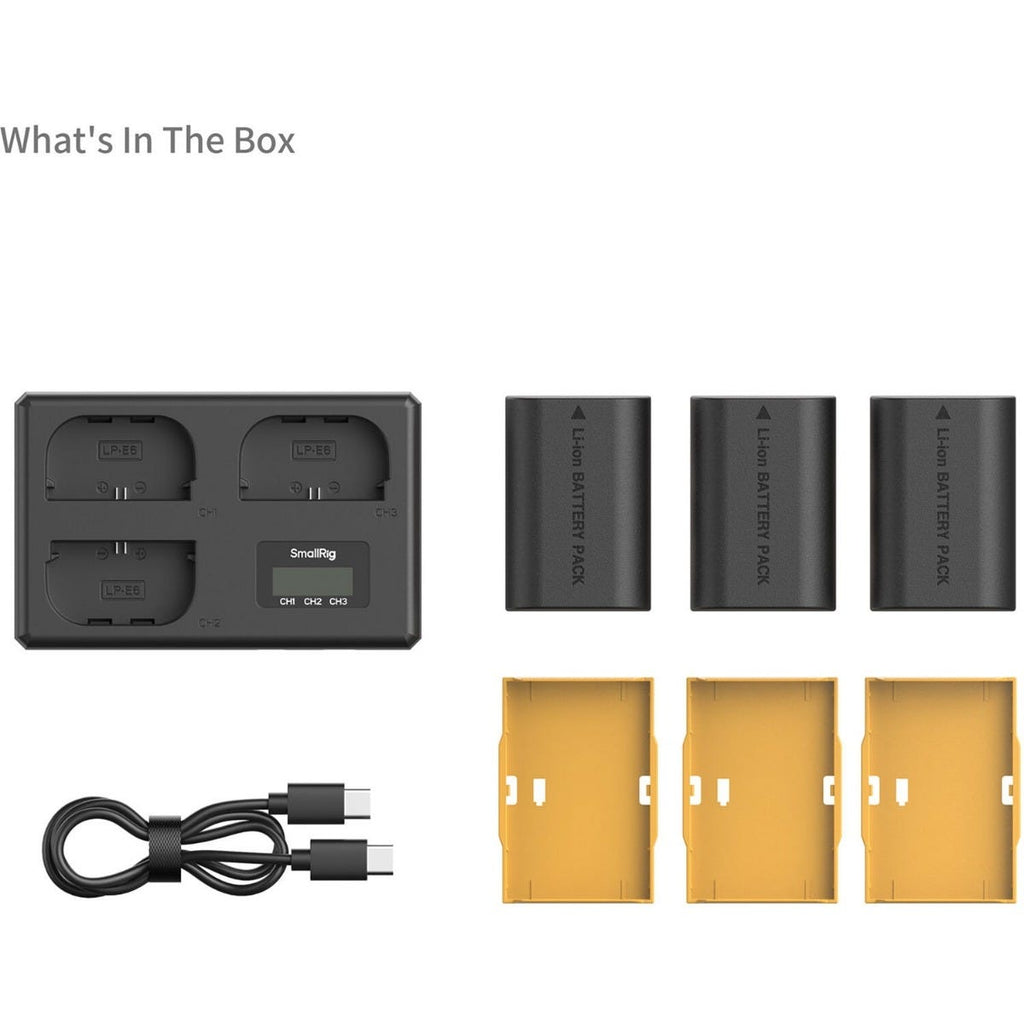 SmallRig Camera Battery Kit for Canon LP-E6NH 6017