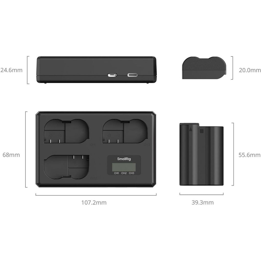 SmallRig Camera Battery Kit for Nikon EN-EL15c 6018