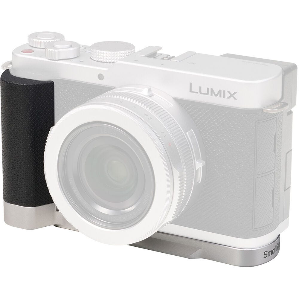 SmallRig L-Shaped Mount Plate Handle for Panasonic LUMIX L10 (Silver) 5701