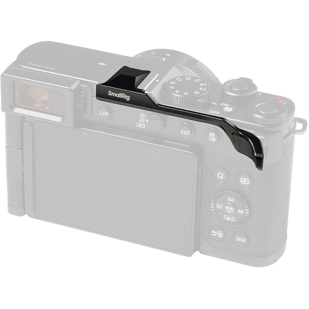 SmallRig Thumb Grip for Panasonic LUMIX L10 (Black) 5702
