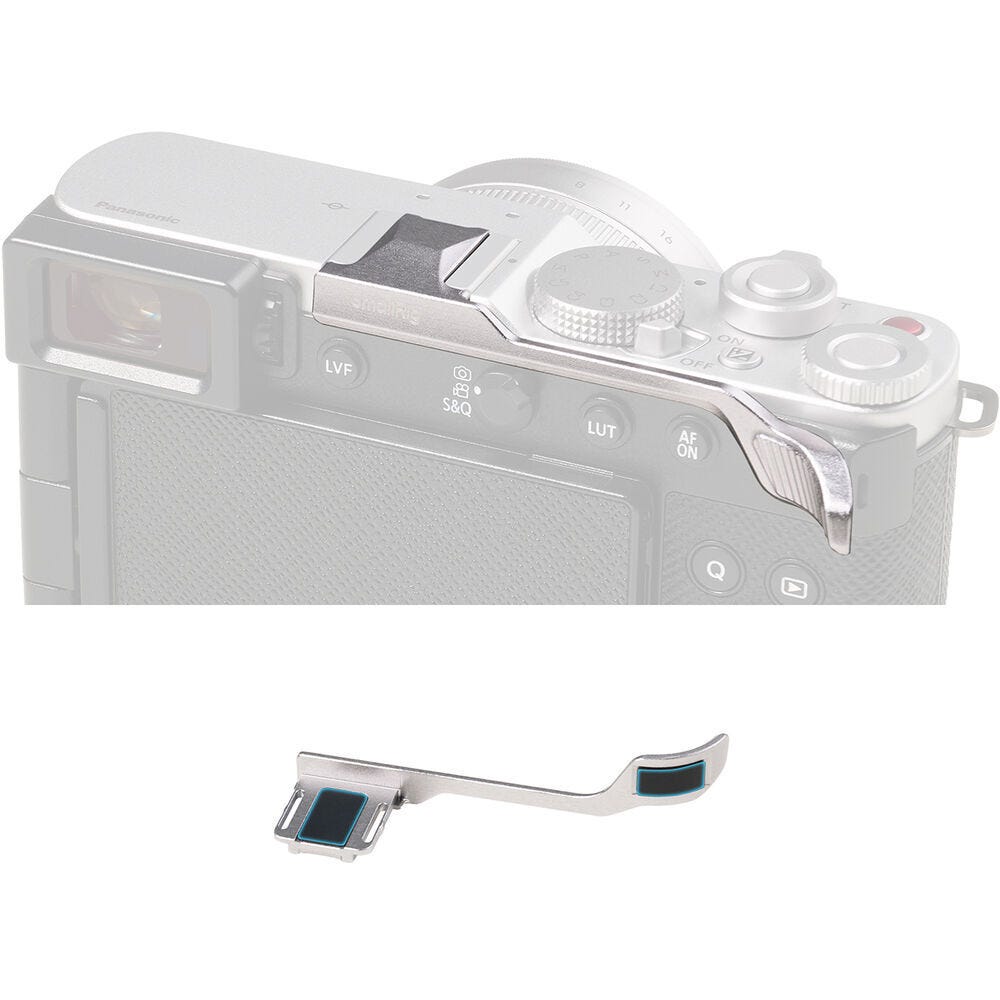 SmallRig Thumb Grip for Panasonic LUMIX L10 (Silver) 5703