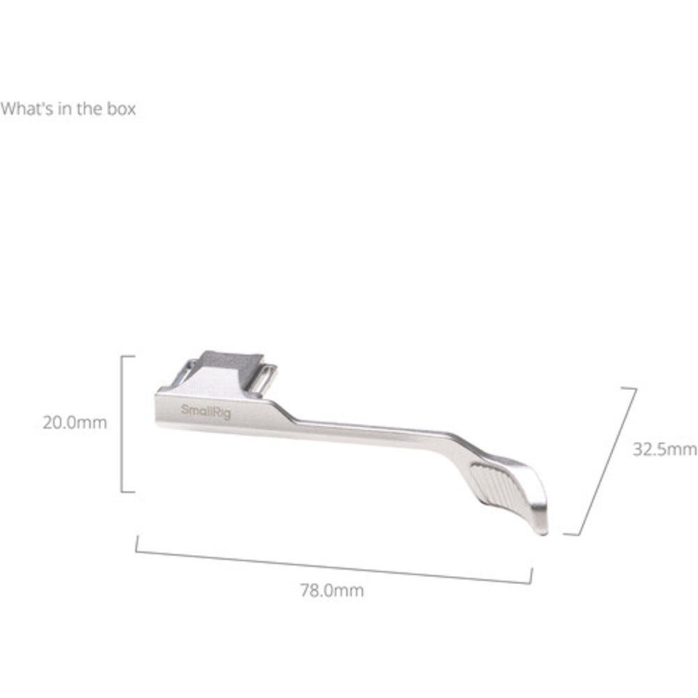 SmallRig Thumb Grip for Panasonic LUMIX L10 (Silver) 5703