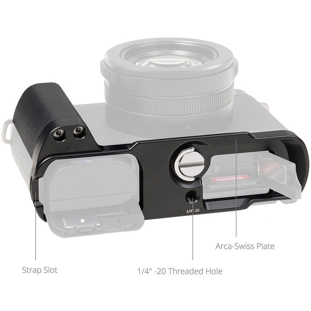 SmallRig L-Shaped Mount Plate Handle for Panasonic LUMIX L10 (Black) 5700