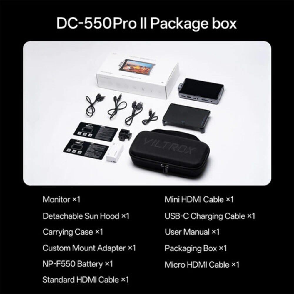 Viltrox DC-550 Pro II Portable Camera Monitor