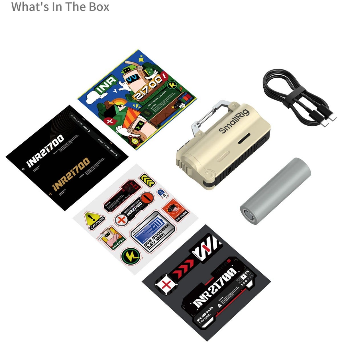 SmallRig Battery and Charger Kit (Brown) 6088