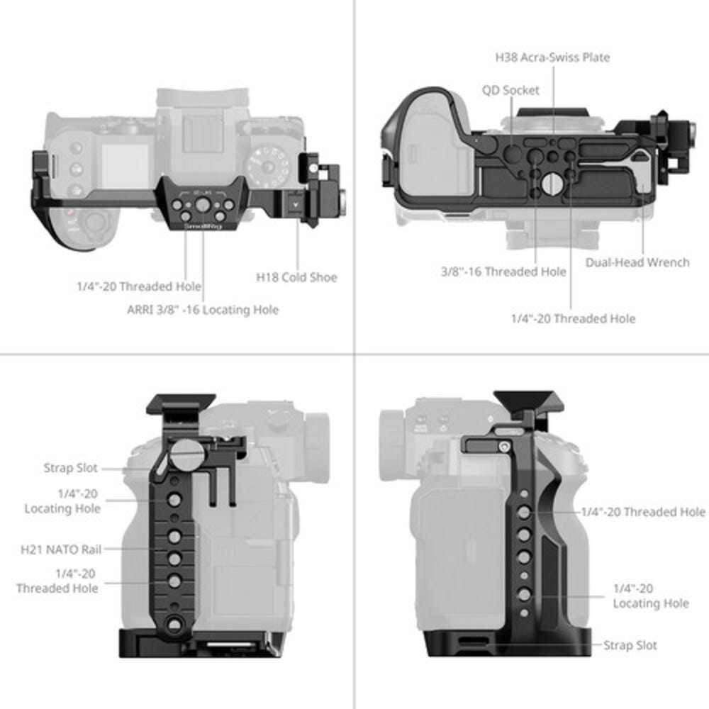 SmallRig Cage for FUJIFILM X-H2 / X-H2S 3934C