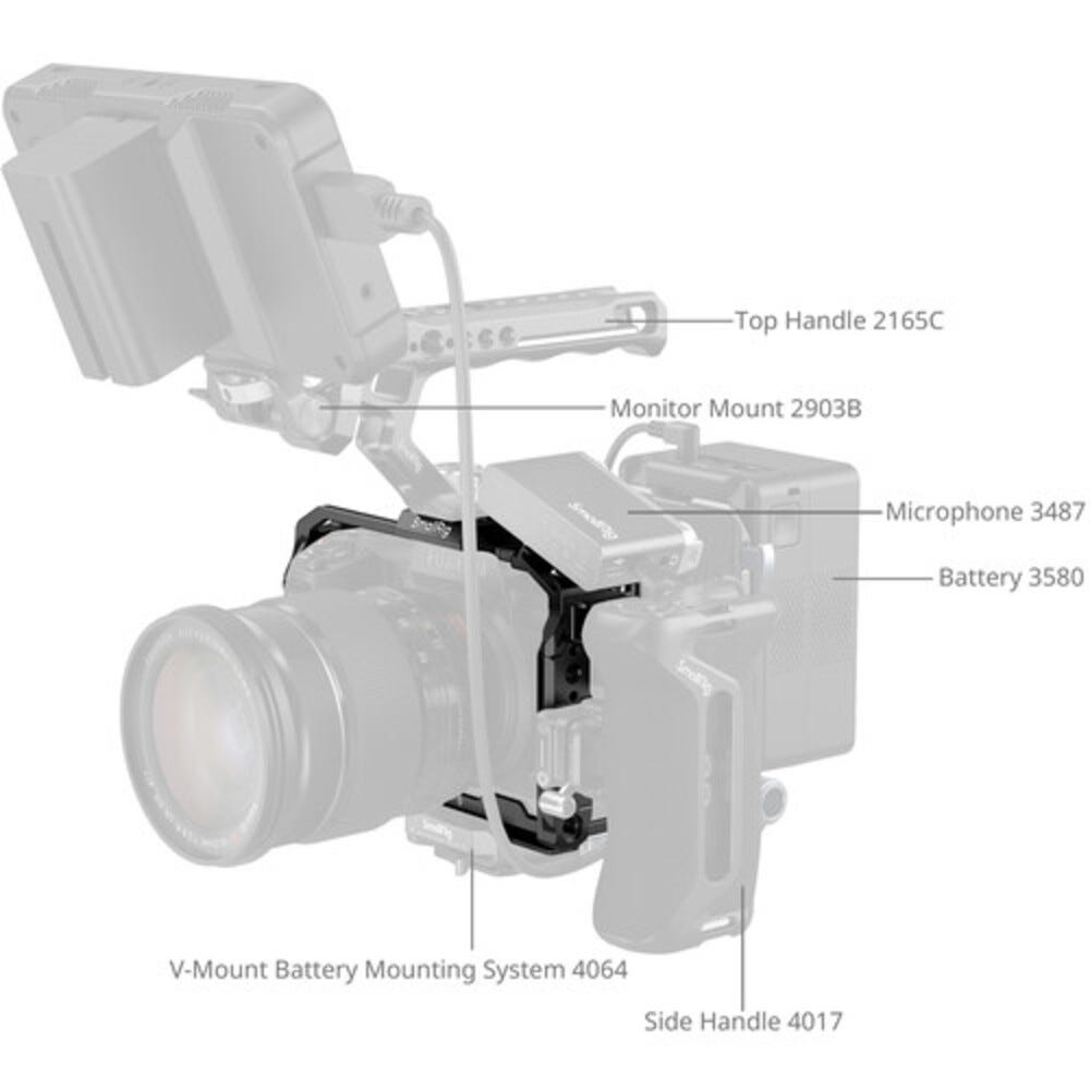 SmallRig Cage for FUJIFILM X-H2 / X-H2S 3934C