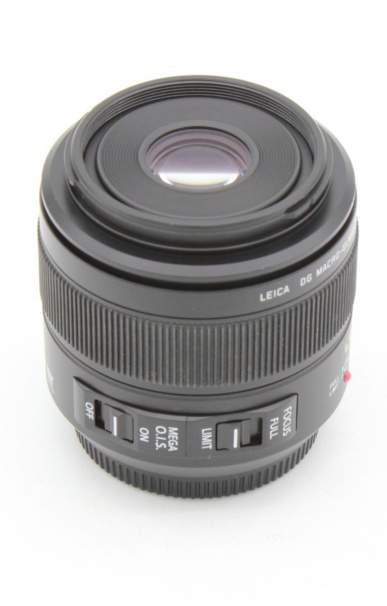 Used Panasonic Leica 45mm f2.8 DG Elmarit Macro Lens (MFT) S/N:XT5LG001133