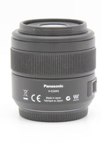 Used Panasonic Leica 45mm f2.8 DG Elmarit Macro Lens (MFT) S/N:XT5LG001133