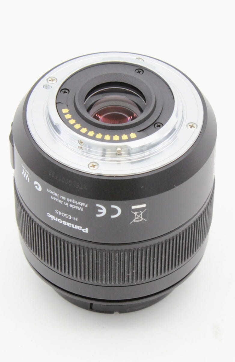 Used Panasonic Leica 45mm f2.8 DG Elmarit Macro Lens (MFT) S/N:XT5LG001133