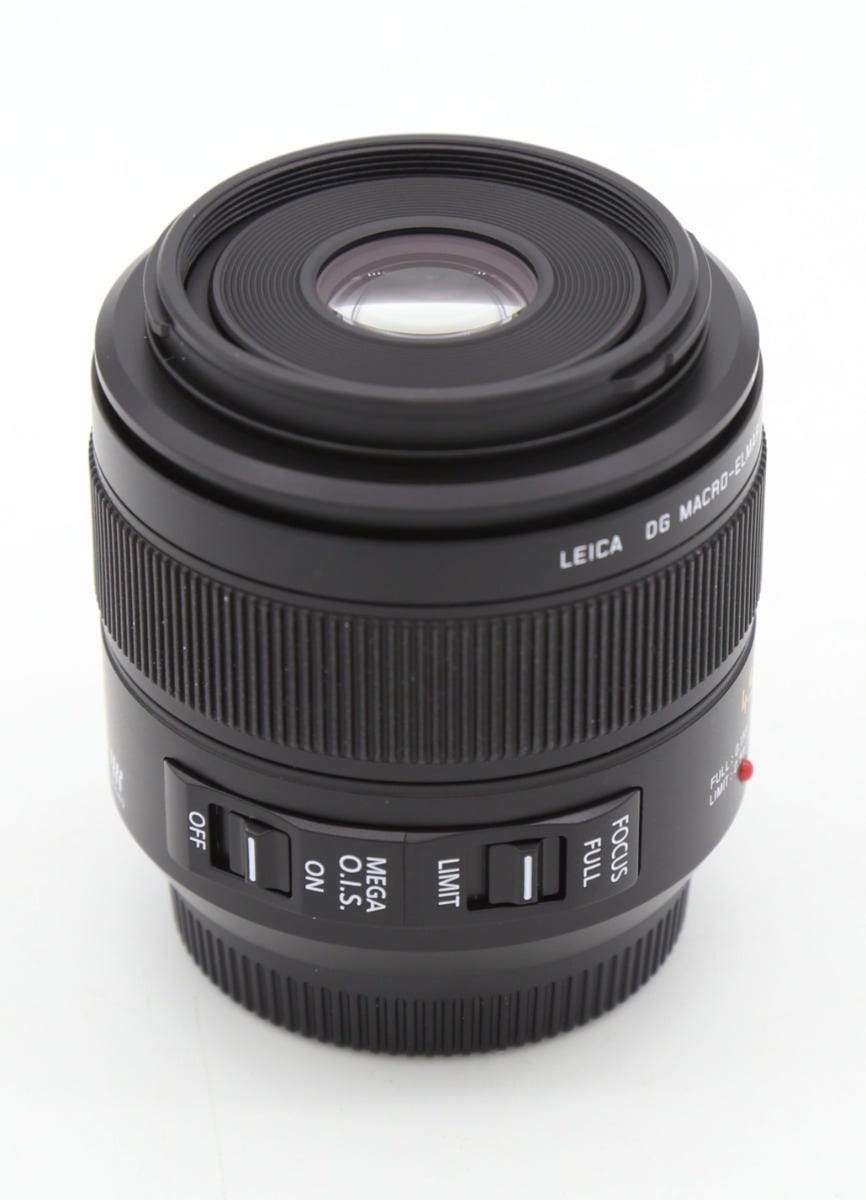 Used Panasonic Leica 45mm f2.8 DG Elmarit Macro MFT Lens S/N:XT2CN201043