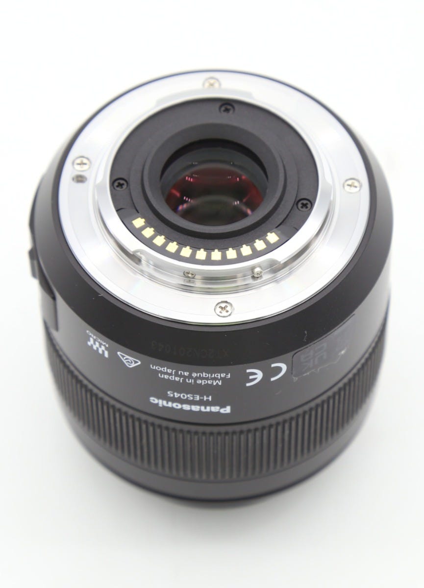 Used Panasonic Leica 45mm f2.8 DG Elmarit Macro MFT Lens S/N:XT2CN201043